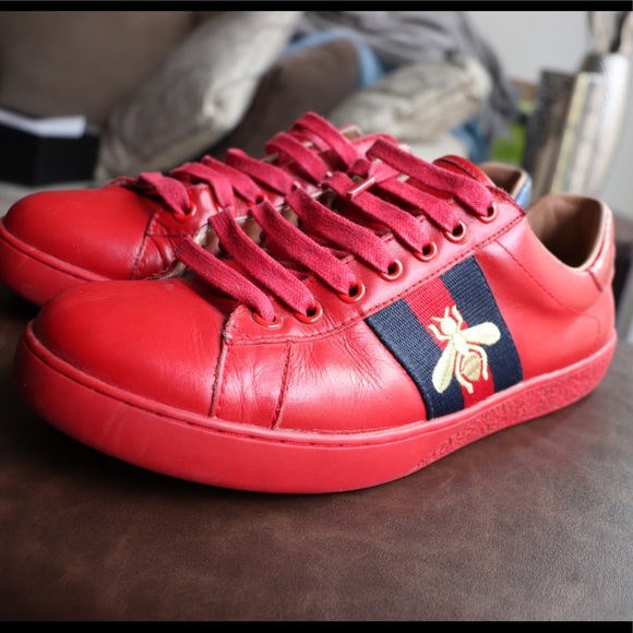 Gucci Other - Gucci Men’s Ace Embroidered Low- Top Sneakers